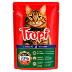 Hrana p/u pisici Tropi miel 100g