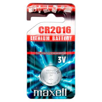 Baterie Lithium Maxell CR2016 3V 1buc - cumpărați, prețuri pentru BONUS - foto 1