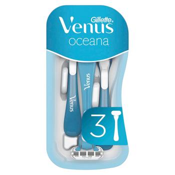 Aparat de ras Gillette Venus Oceana 3buc (4105) - купить, цены на BONUS - фото 1