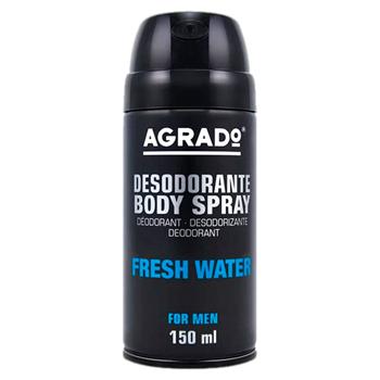 Deodorant spray Agrado Fresh Water 150ml - cumpărați, prețuri pentru BONUS - foto 1