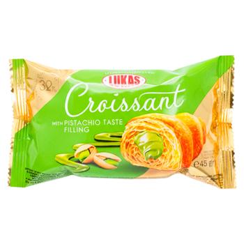 Круассан Lukas Фисташка 45г - купить, цены на BONUS - фото 1