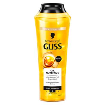 Sampon Gliss Oil Nutritive 250ml - cumpărați, prețuri pentru BONUS - foto 1