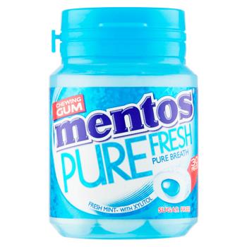 Жевательная резинка Mentos Pure Fresh Mint 60г - купить, цены на BONUS - фото 1