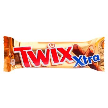 Baton de ciocolata Twix Xtra Twin 75g - cumpărați, prețuri pentru BONUS - foto 1