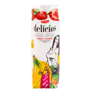 Nectar Delicios Banana si capsuna 1l - cumpărați, prețuri pentru BONUS - foto 1