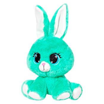 Мягкая игрушка Заячик Мила ментоловый цвет h25см - купить, цены на BONUS - фото 1