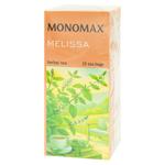 Чай зеленый Monomax с мелиссой в пакетиках 2г*25шт