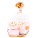 Zefir Lagom alb/roz 245g