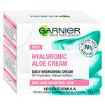 Crema p/u fata Garnier 50ml hidratanta acid hialuronic/aloe vera