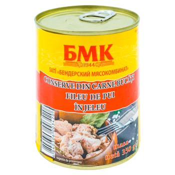 Филе куриное БМК в желе 350г - купить, цены на BONUS - фото 1