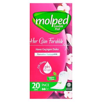 Absorbante zilnice Molped Daily Freshness Deo 20buc - cumpărați, prețuri pentru BONUS - foto 1