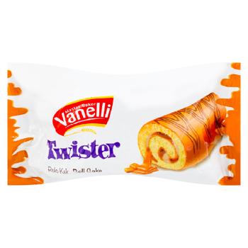 Rulada Vanelli Twister cu caramela 35g - cumpărați, prețuri pentru BONUS - foto 1