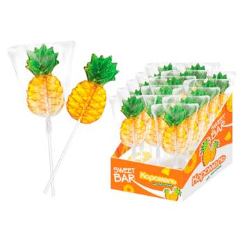Caramela Sweet Bar Ananas 40g - cumpărați, prețuri pentru BONUS - foto 1