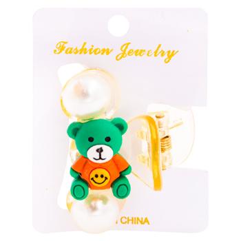 Agrafa crab perle/ursulet 5cm - cumpărați, prețuri pentru BONUS - foto 1