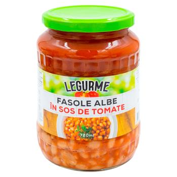 Фасоль Legurme в томатном соусе 720мл - купить, цены на BONUS - фото 1