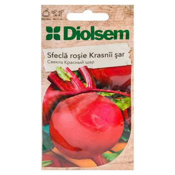 Семена Diolsem Свекла Красный шар 3 г - купить, цены на BONUS - фото 1