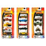 Masina Hot Wheels Matchbox 5buc în sortiment