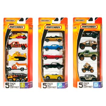 Masina Hot Wheels Matchbox 5buc în sortiment - cumpărați, prețuri pentru BONUS - foto 1