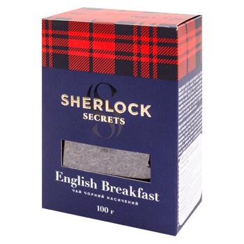 Ceai negru Sherlock Secrets English Breakfast 100g - cumpărați, prețuri pentru BONUS - foto 1