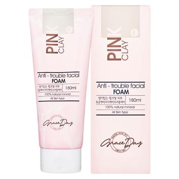 Spuma p/u spalare Grace Day 180ml Cu argila roz - купить, цены на BONUS - фото 1