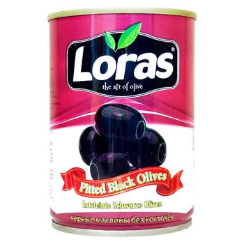 Маслины Loras без косточки 325мл - купить, цены на BONUS - фото 1