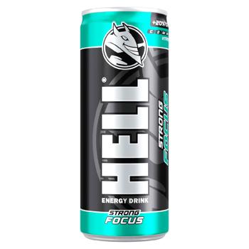 Băutură energizantă Hell Energy Drink Focus Strong 250ml - cumpărați, prețuri pentru BONUS - foto 1