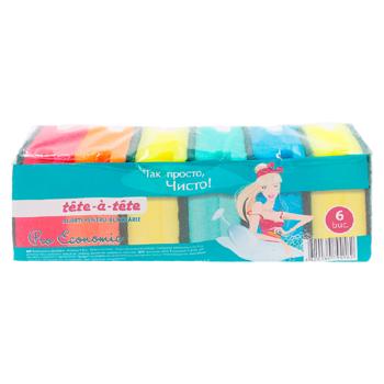 Burete de bucatarie Tete-a-tete Economic Protect 6buc - cumpărați, prețuri pentru BONUS - foto 1