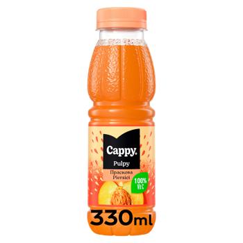 Напиток Cappy персик с содержанием сока 0,33л - купить, цены на METRO - фото 1