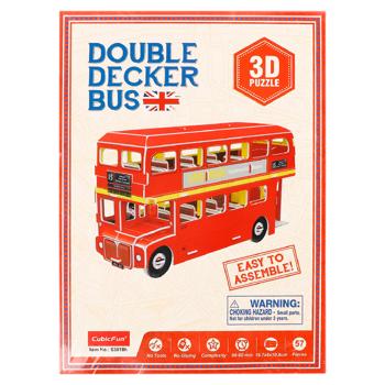 Puzzle Double Decker Bus 3D - cumpărați, prețuri pentru BONUS - foto 1