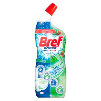 Gel WC Bref Power 700ml Aktiv Pine - купить, цены на BONUS - фото 1