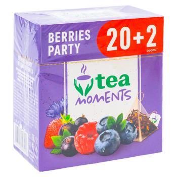 Ceai negru Tea Moments Barries Party in piramide 1.8g*22buc - cumpărați, prețuri pentru BONUS - foto 3