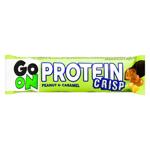 Батончик Go On Protein Crisp арахис-карамель 50г