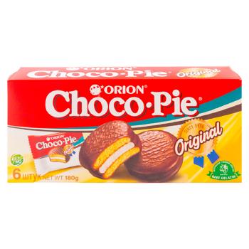 Biscuiți Orion Choco Pie glazurați si marshmallow 180g - cumpărați, prețuri pentru METRO - foto 2