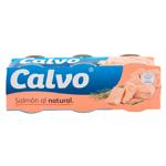 Somon Calvo in suc propriu 80g*3buc
