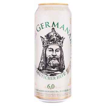 Пиво Germanarich светлое 0,5л - купить, цены на BONUS - фото 1