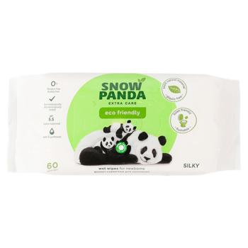 Servetele umede 0+ Panda Extra Care Silky 60buc - cumpărați, prețuri pentru BONUS - foto 1