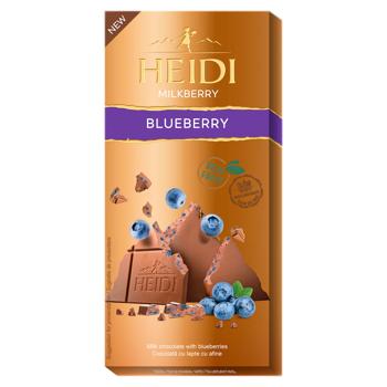 Ciocolata cu lapte Heidi Afine 80g - cumpărați, prețuri pentru BONUS - foto 1