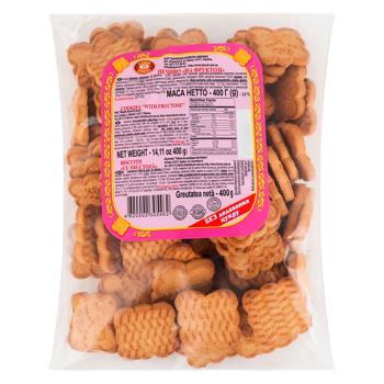 Печенье Бисквит-Шоколад На фруктозе 400г - купить, цены на BONUS - фото 1