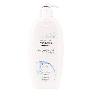 Gel-crem de dus Byphasse Caresse 1L Proteine de lapte - cumpărați, prețuri pentru BONUS - foto 1