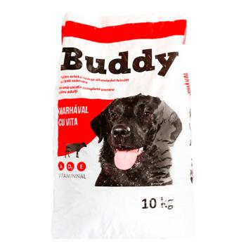 Корм сухой Buddy с говядиной для собак 10кг - купить, цены на BONUS - фото 1