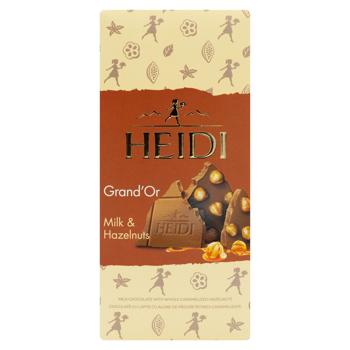 Ciocolata de lapte Heidi Grand'or alune 100g - cumpărați, prețuri pentru BONUS - foto 1