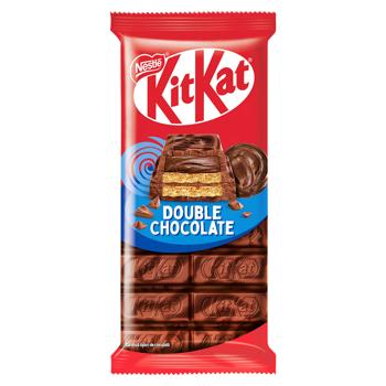 Ciocolata neagra Kit Kat cu ciocolata dubla 99g - cumpărați, prețuri pentru BONUS - foto 1
