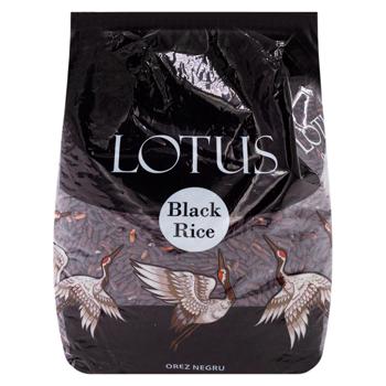 Рис Lotus черный длиннозерный 800г - купить, цены на BONUS - фото 1
