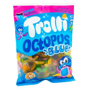 Bomboane Trolli gumate  Octopus Blue 100g - купить, цены на BONUS - фото 2