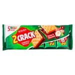 Biscuiti Roshen 2 Crack cu umplutura de cacao si nuci 190g