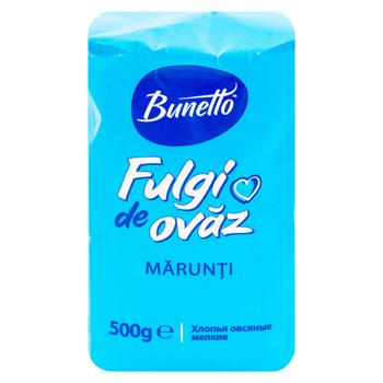 Fulgi de ovăz Bunetto mărunți 500g - cumpărați, prețuri pentru BONUS - foto 2