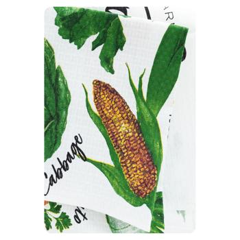 Prosop Tirotex Legume bucatarie bumbac 100% 47*70cm - cumpărați, prețuri pentru BONUS - foto 1