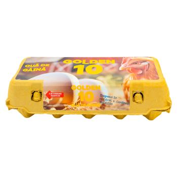 Яйца куриные Golden Egg 10шт - купить, цены на BONUS - фото 1