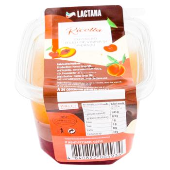 Ricotta Lactana cu cacao jeleu visina/piersici 150g - cumpărați, prețuri pentru BONUS - foto 3