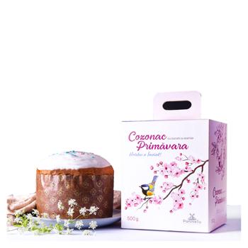 Cozonac Paninella Primavara cu stafide si confiate 500g - cumpărați, prețuri pentru BONUS - foto 2
